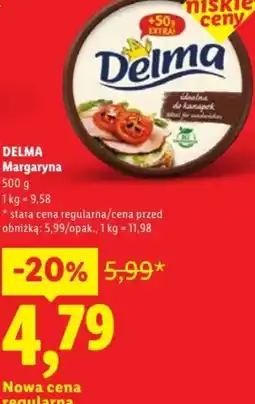 Lidl Delma Margaryna oferta