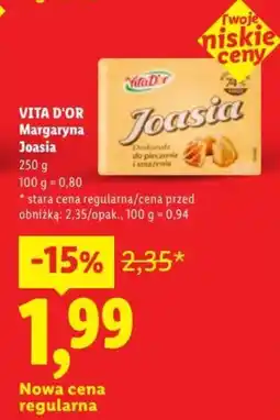 Lidl Vita D'or Margaryna Joasia oferta