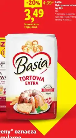 Lidl Basia Mąka pszenna tortowa oferta