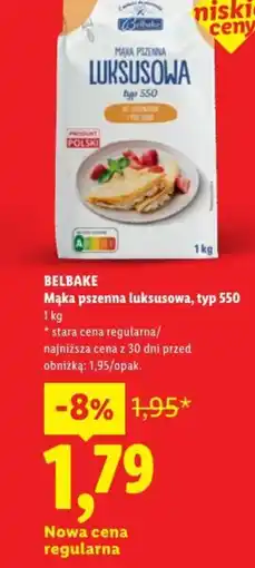 Lidl Belbake Mąka pszenna luksusowa oferta
