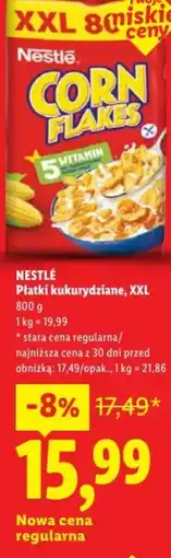 Lidl Nestlé Płatki kukurydziane, XXL oferta