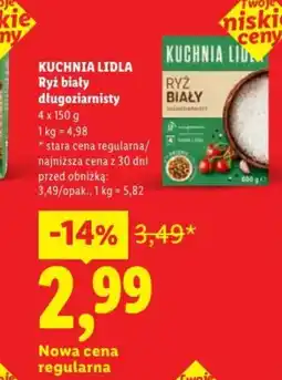 Lidl Kuchnia Lidla Ryż biały długoziarnisty oferta