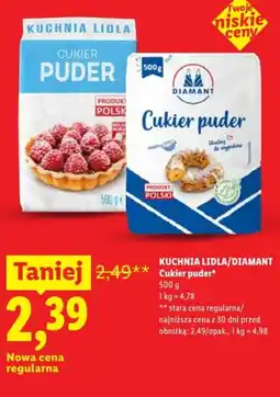 Lidl Kuchnia Lidla/Diamant Cukier puder oferta