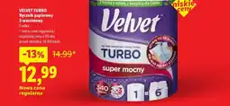 Lidl Velvet Turbo Ręcznik papierowy oferta