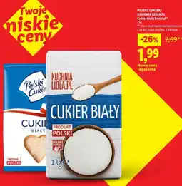 Lidl Polski Cukier Cukier biały kryształ oferta