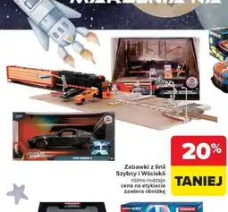 Carrefour Fast & Furious Zabawki z linii Szybcy i Wściekli oferta