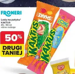 Carrefour Froneri Kaktus Lody na patyku oferta