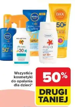 Carrefour Nivea Kolastyna Ziaja Dax Kosmetyki do opalania dla dzieci oferta