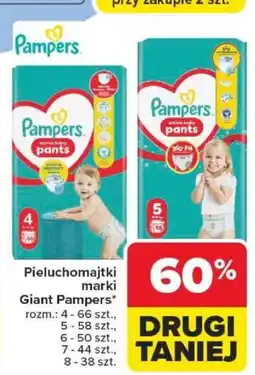 Carrefour Pampers Pieluchomajtki Pants Giant oferta