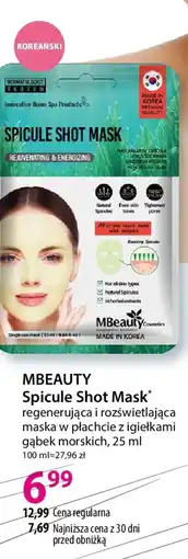 Hebe Mbeauty Spicule Shot Mask oferta