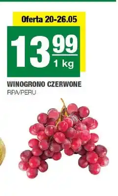 Spar Winogrono czerwone RPA/Peru oferta