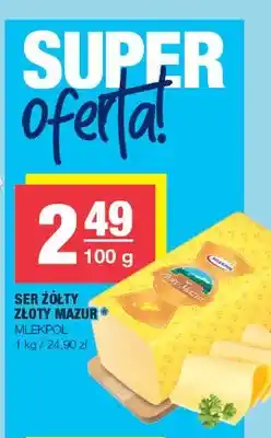 Spar Ser żółty Złoty Mazur oferta