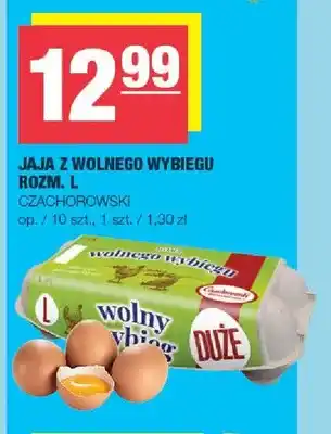 Jaja z wolnego wybiegu rozm. L