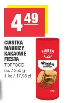 Spar Ciastka markizy kakaowe Fiesta Topfood oferta