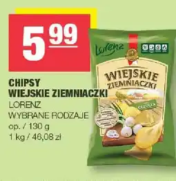 Spar Chipsy Wiejskie Ziemniaczki Lorenz oferta