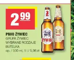 Spar Piwo Żywiec butelka oferta