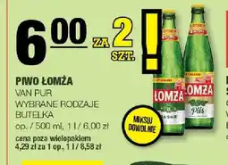 Spar Piwo Łomża Jasne butelka oferta