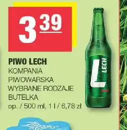 Spar Piwo Lech Premium butelka oferta