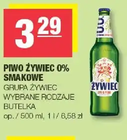 Spar Piwo bezalkoholowe Żywiec 0% Smakowe butelka oferta