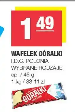 Spar I.D.C. Polonia Wafelek Góralki oferta