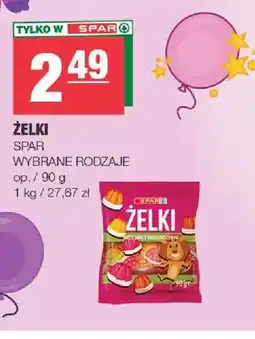 Spar Spar Żelki oferta