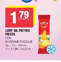 Spar Fiesta Lody na patyku oferta
