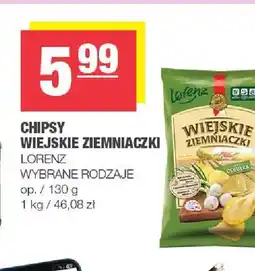 Spar Lorenz Chipsy Wiejskie Ziemniaczki oferta