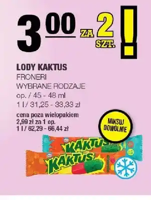 Spar Froneri Lody Kaktus oferta