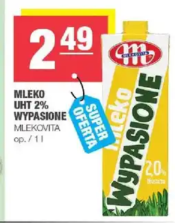 Spar Mlekovita Mleko UHT 2% Wypasione oferta