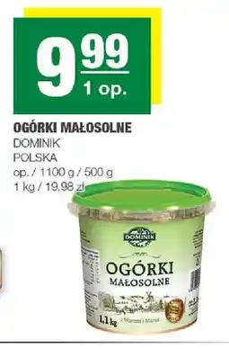 Spar Ogórki małosolne Dominik Polska oferta