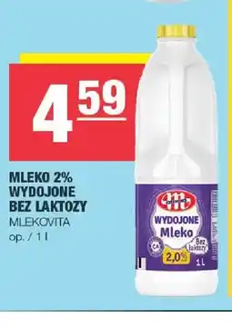 Spar Mleko 2% wydojone bez laktozy Mlekovita oferta