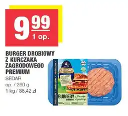 Spar Burger drobiowy z kurczaka Zagrodowego Premium Sedar oferta