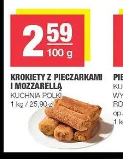 Spar Krokiety z pieczarkami i mozzarellą Kuchnia Polki oferta