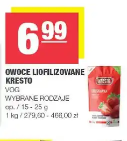 Spar Owoce liofilizowane Kresto oferta