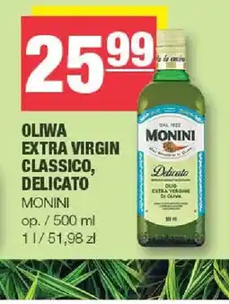 Spar Oliwa extra virgin Classico Monini oferta