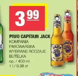 Spar Piwo Captain Jack Tropical Sunset oferta