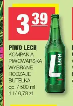 Spar Piwo Lech Premium oferta