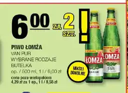 Spar Piwo Łomża Jasne oferta