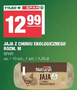 Spar Jaja z chowu ekologicznego rozm. M SPAR oferta