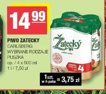 Spar Piwo Zatecky Svetly Lezak 4-pak oferta