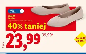 Baleriny Esmara