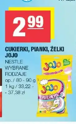 Spar Cukierki, pianki, żelki Jojo Nestle oferta