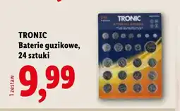 Lidl Baterie guzikowe TRONIC 24-pak oferta