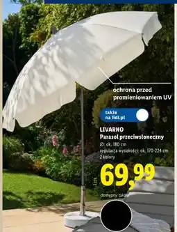 Lidl Parasol przeciwsłoneczny LIVARNO Ø: ok. 180cm oferta