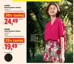 Lidl Koszula damska z wiskozą ESMARA oferta