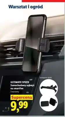 Lidl Samochodowy uchwyt na smartfon ULTIMATE SPEED oferta