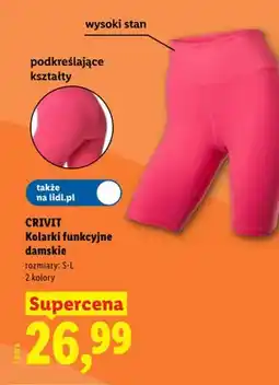 Lidl Kolarki funkcyjne damskie CRIVIT oferta