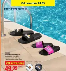 Lidl Klapki damskie ELLESSE oferta