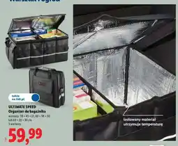 Lidl Organizer do bagażnika ULTIMATE SPEED wymiary: 59x43x27cm oferta