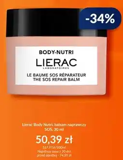 DOZ.PL Balsam naprawczy Lierac Body Nutri SOS oferta